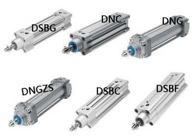 符合ISO 15552的FESTO费斯托带活塞杆标准气缸