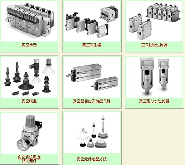 SMC真空元件