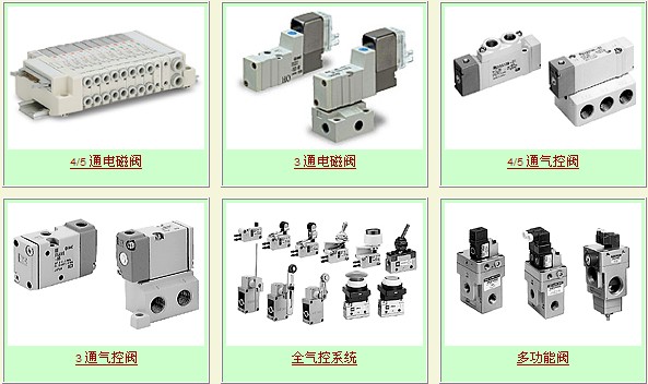 SMC阀门（电磁阀）