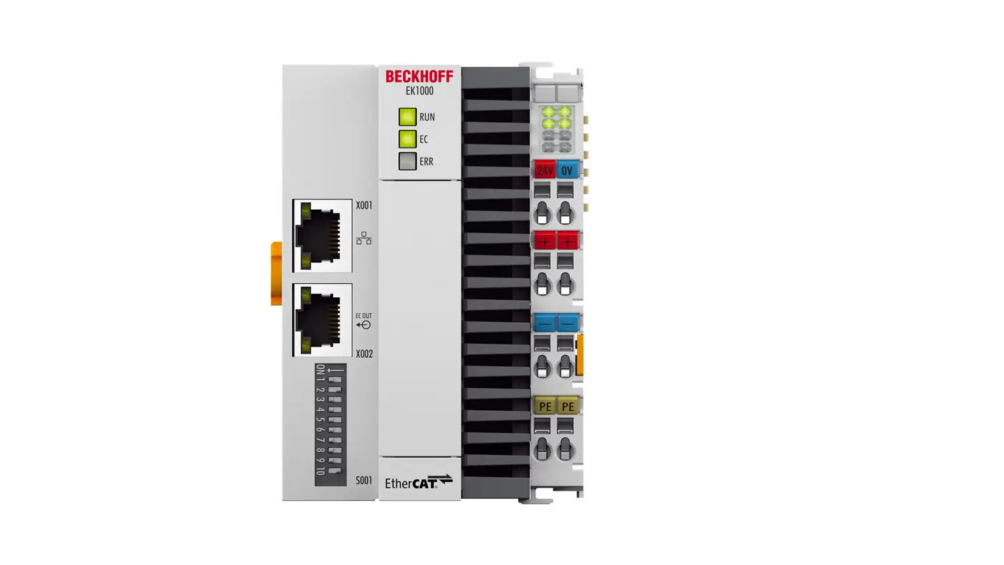 倍福 Beckhoff  EthercAT端子模块 EK1000  EtherCAT TSN 耦合器