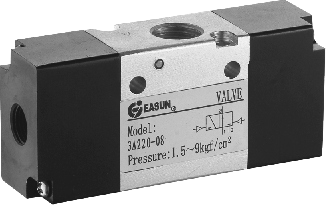 亿日气动 气控阀 3A2 系列二位三通气控阀