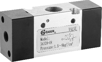 亿日气动 气控阀 3A3 系列二位三通气控阀