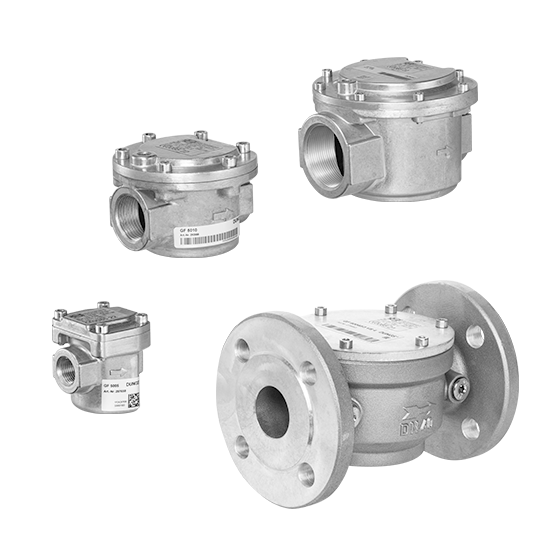 冬斯 DUNGS GF, GF/3, GF/4 燃气和空气过滤器