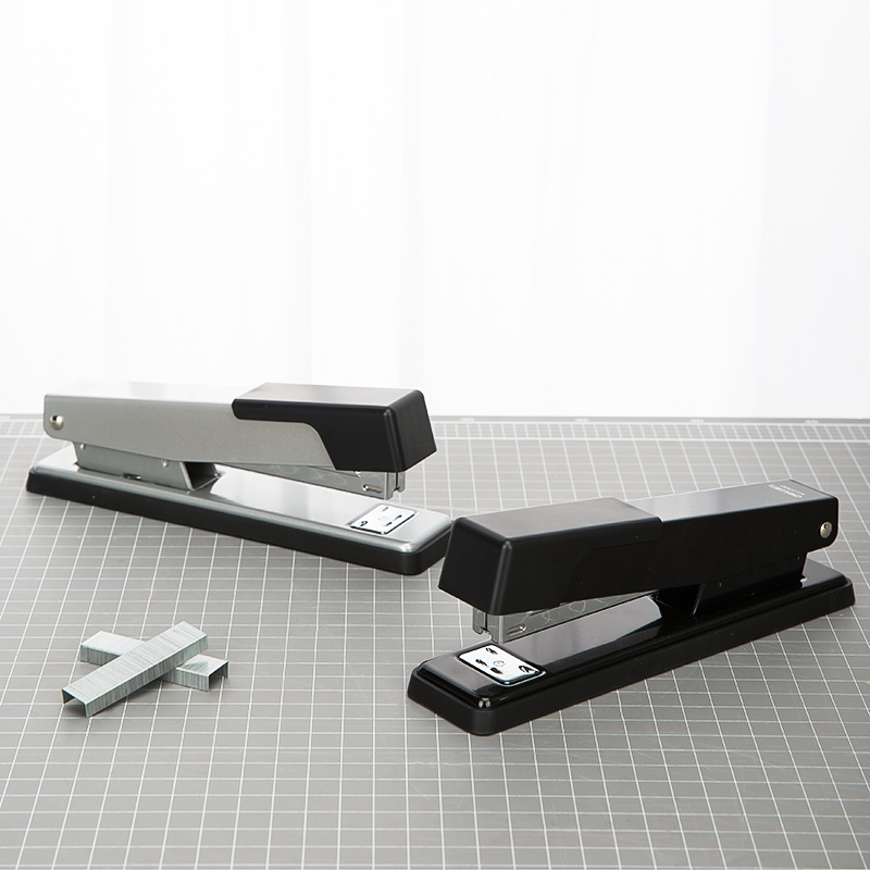 得力 deli 简约时尚办公使用钉多种规格旋转钉板订书机 0360型
