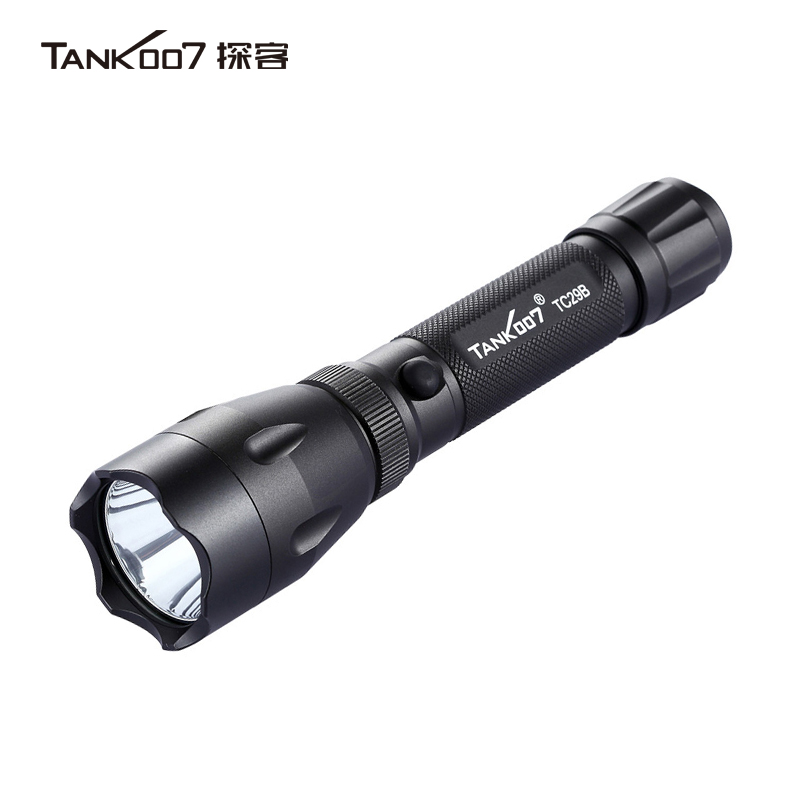 光中道 TANK007 工业户外露营军警野外搜索大功率LED直充警用手电筒