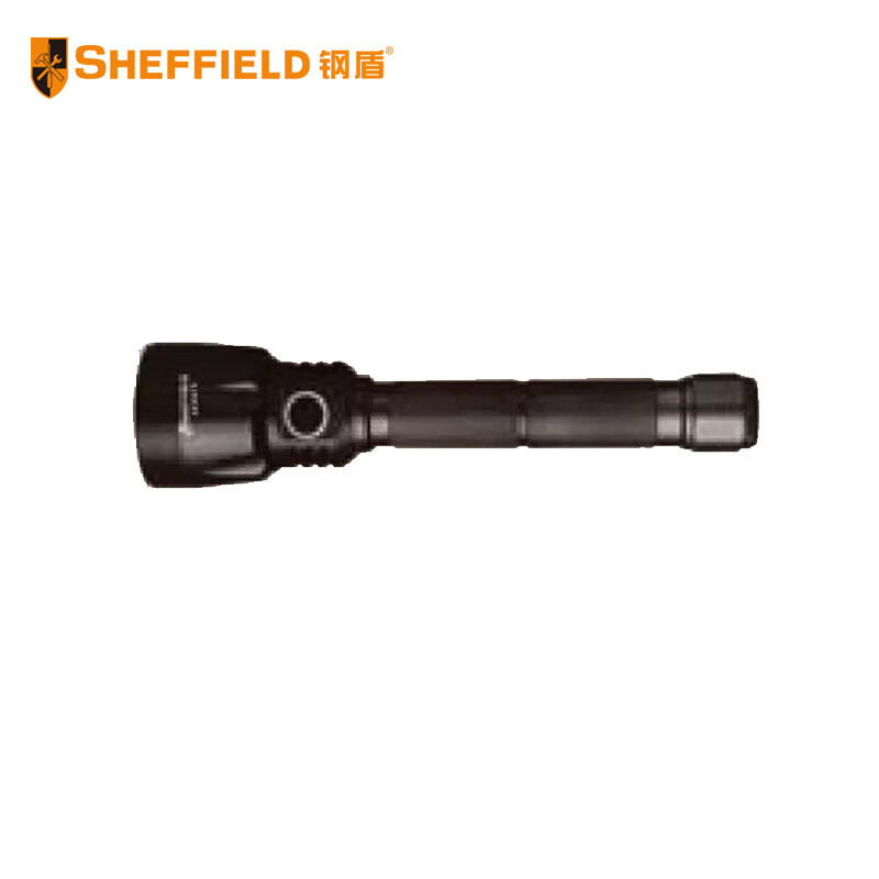 钢盾 SHEFFIELD S030019 超远射防水充电手电筒