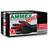 ammex爱马斯一次性黑色丁腈手套GPNBC44100