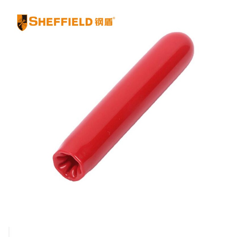 钢盾 SHEFFIELD S150047 浸塑型单色绝缘塑料自动夹紧滑套10mm~30mm