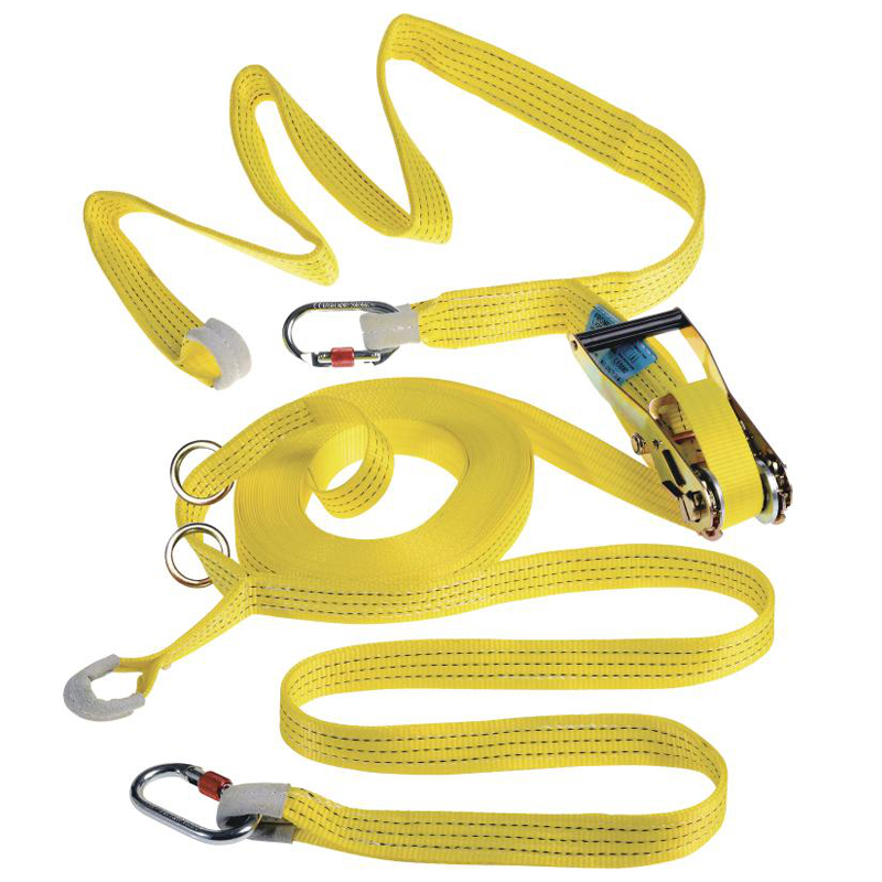 代尔塔临时水平生命线安全扁绳-最长20米5.02.024