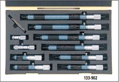 三丰(MITUTOYO) 接杆式内径千分尺 133 系列 — 单杆式 公制型 单体  133-169