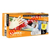 ammex爱马斯一次性轻薄型乳胶手套TLFCV42100